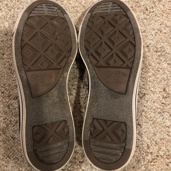 Black Converse Sneakers - Picture 5 of 6